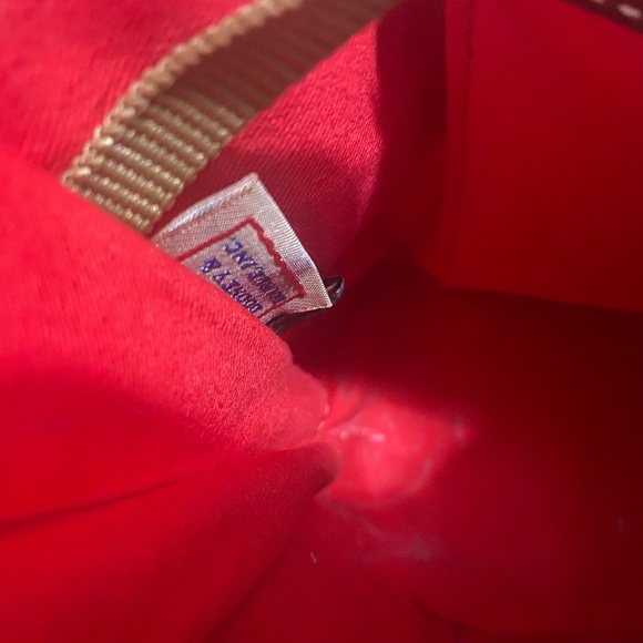 Burgundy Croc Dooney & Bourke Purse - Picture 4 of 4